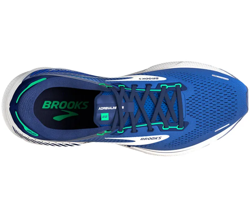 Brooks Men's Adrenaline GTS 22 - Surf the Web/Blue/Irish Green-4